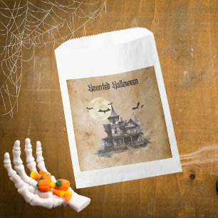 Sachets En Papier Éffrayant Haunted House Halloween Parti