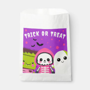 Sachets En Papier Éffrayant Monster Mash Trucs ou traiter Halloween