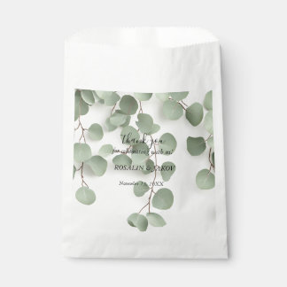 Sachets En Papier Elegant Greenery Botanical