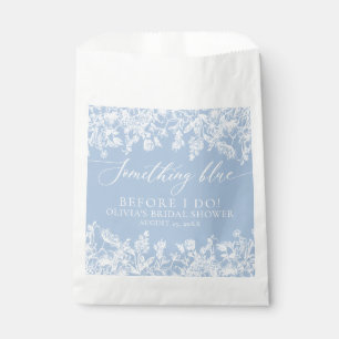 Sachets En Papier Élégant quelque chose de bleu avant de faire Fête