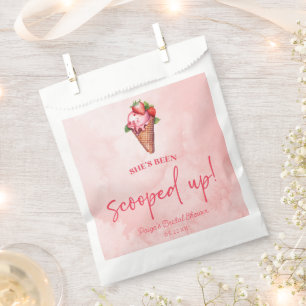 Sachets En Papier Elle a été emportée ! Fête des mariées de crème gl