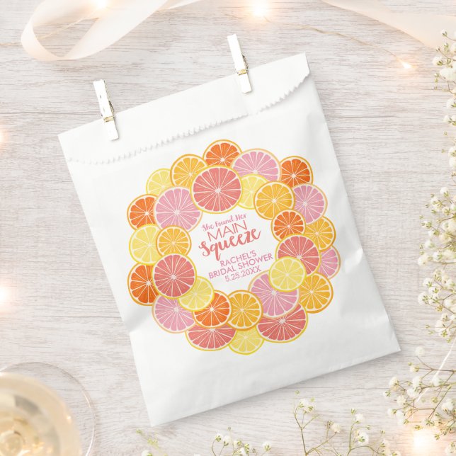 Sachets En Papier Elle A Trouvé Sa Fête des mariées De Squeeze (Coupé)