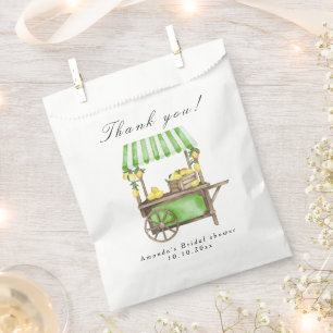 Sachets En Papier Elle a Trouvé Son Amour de Citron Enterrement de V