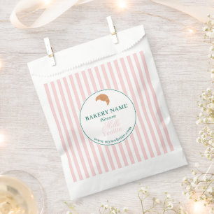 Sachets En Papier Emballage de sac de produit de logo de boulangerie