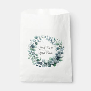 Sachets En Papier Eucalyptus Botanique Abstrait