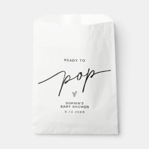 Sachets En Papier EVERLEIGH Prêt À Pop Popcorn Baby shower