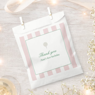 Sachets En Papier Faisons du Par-Tee Pink Golf Anniversaire Favorise