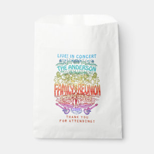Sachets En Papier Family Reunion Band Retro les années 70 Concert Me