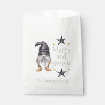 Farmhouse Winter Watercolor Gnome pour Noël