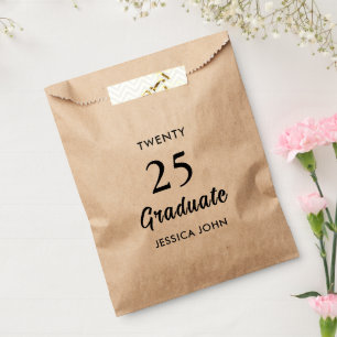 Sachets En Papier faveurs de bonbons pour la fête de remise des dipl