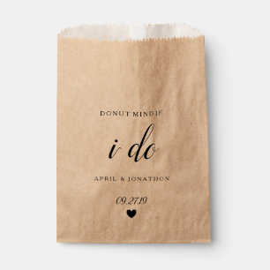 Sachets En Papier Favoriser le sac - Donut Mind si je fais Heart Kra