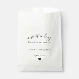 Sachets En Papier Favoriser le sac - Une fin douce