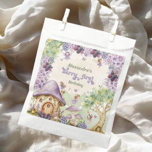 Sachets En Papier Fée de première année de la baie violette