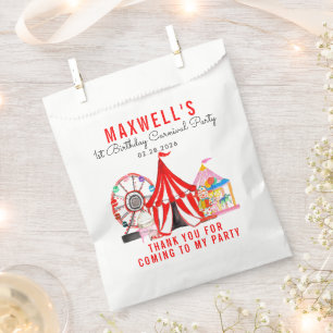 Sachets En Papier Festival Carnaval Cirque Show Merci Anniversaire
