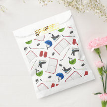 Fête d'anniversaire de hockey sur glace