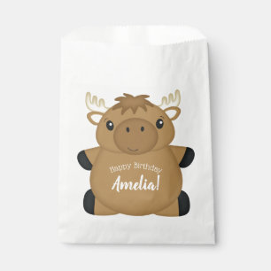 Sachets En Papier Fête d'anniversaire de l'élan