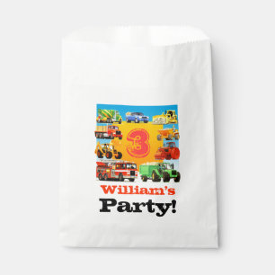 Sachets En Papier Fête d'anniversaire nommée faite sur commande de