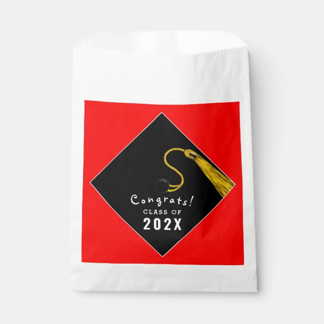 Sachets En Papier Fête de remise des diplômes 2026 (Devant)