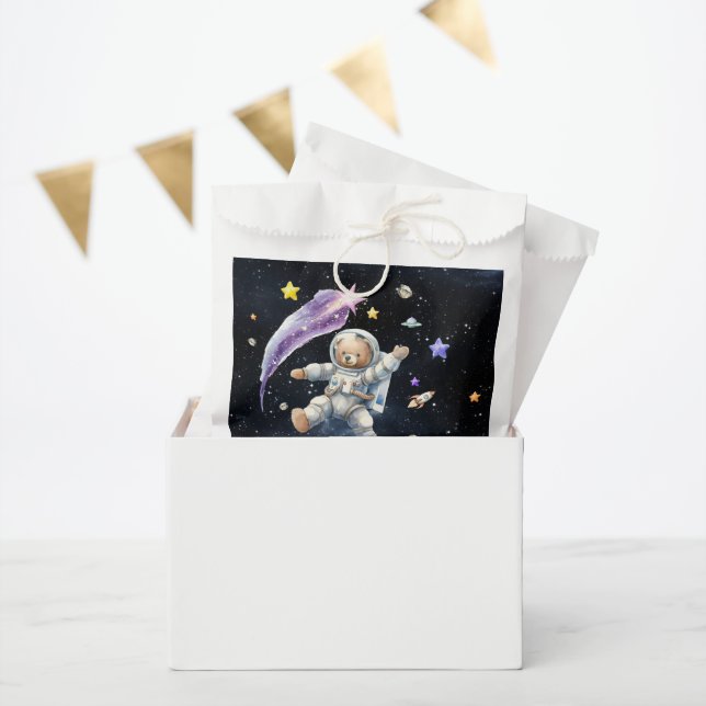 Sachets En Papier Fête des astronautes galactiques Favoriser le sac (Fête)