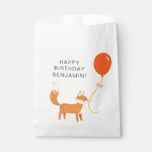 Sachets En Papier Fête des enfants moderne de la chaîne Cute Fox