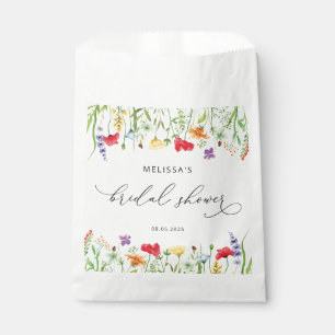 Sachets En Papier Fête des mariées fleur sauvage