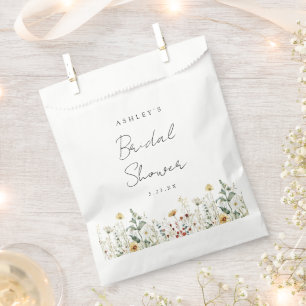 Sachets En Papier Fête des mariées Fleur sauvage d'été