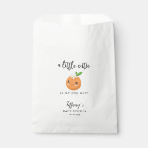 Sachets En Papier Floral du Baby shower féminin de Little Cutie