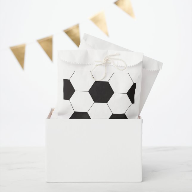 Sachets En Papier Football Thème Anniversaire (Fête)