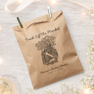 Sachets En Papier Fraîchement sortie du marché Pochette cadeau pour 