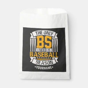 Sachets En Papier Funny Baseball Sarcasme