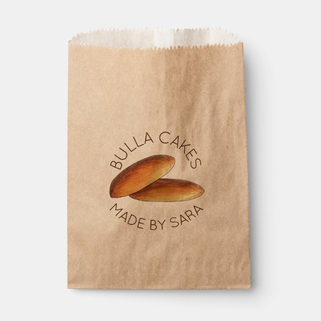 Sachets En Papier Gâteaux De Bulla Faits Maison Gâteau Jamaïcain Fab (Devant)