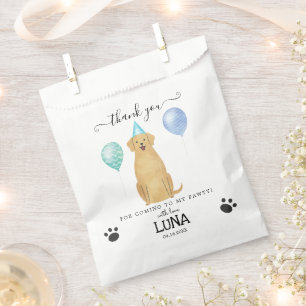 Sachets En Papier Golden Retriever Merci Treat Party Favoriser les s