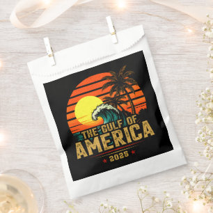 Sachets En Papier Golfe des USA Amérique Est 2025 Retro Vintage