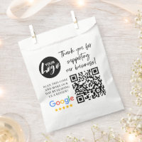 Google Reviews Merci Logo Code QR