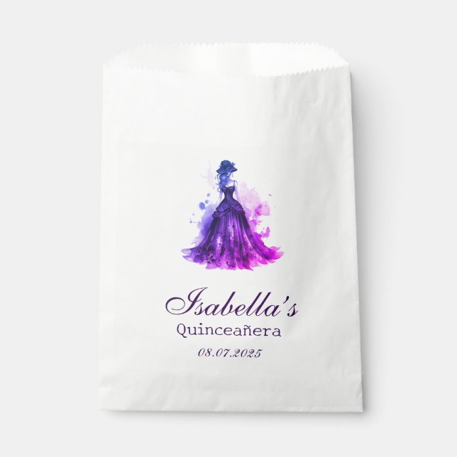 Sachets En Papier Gothique Glam Quince (Devant)