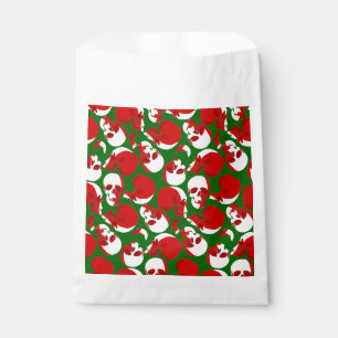 Sachets En Papier gothmas laid crâne de noël gothique