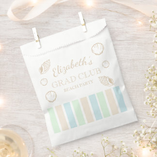 Sachets En Papier Grad Club Beach Party