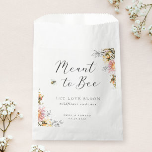 Sachets En Papier Graines de fleurs sauvages rustiques destinées aux