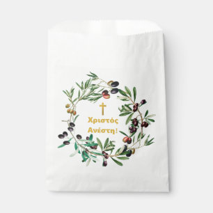 Sachets En Papier Grec Orthodoxe Χ ρ ι τ ό έ ν ! Branches d'olivi