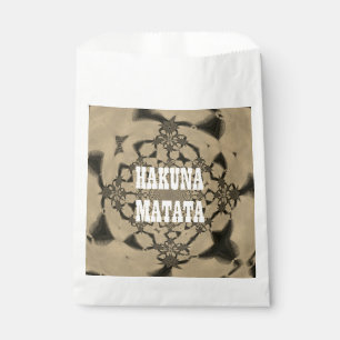 Sachets En Papier Hakuna Matata