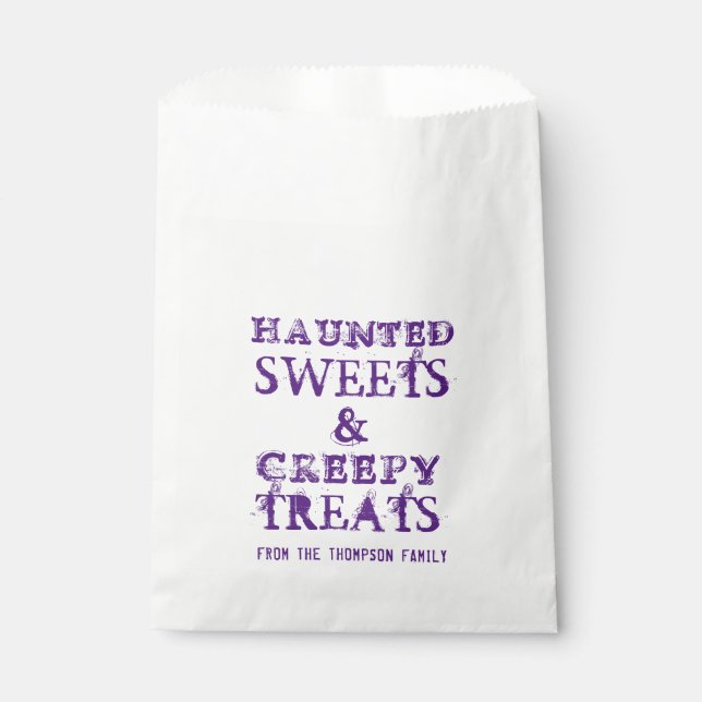 Sachets En Papier Halloween Party School Drôle Mignonne Treat (Devant)