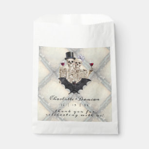 Sachets En Papier Hallowen Gothic Skuls Tarot Le Mariage des amoureu