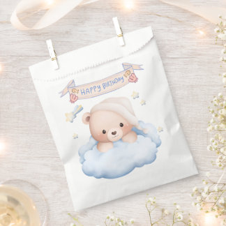 Sachets En Papier Happy Birthday Favor Bags