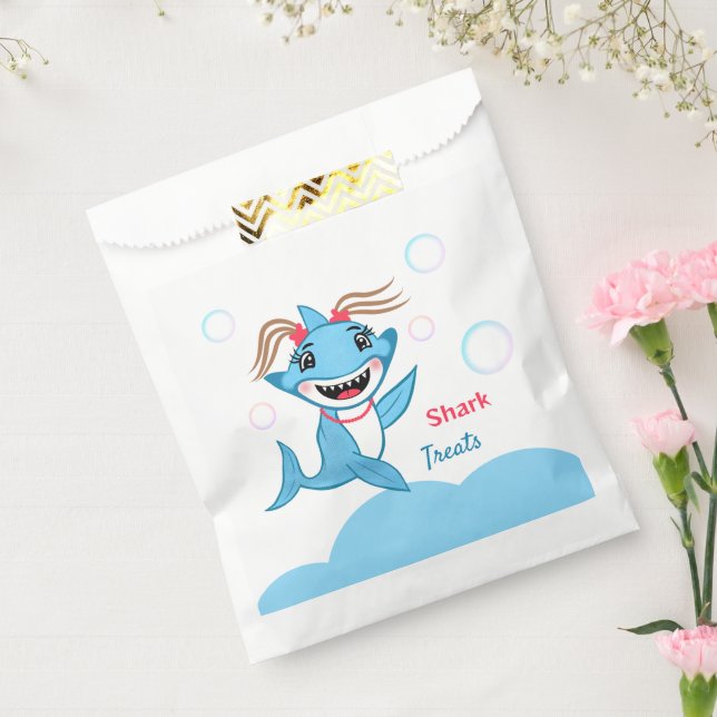 Sachets En Papier Happy Shark Family Thank You (Scellé)