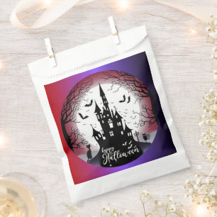 Sachets En Papier Hauned House Pleine lune Happy Halloween