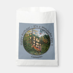 Sachets En Papier Henri Rousseau Tiger & Bull Party Items Collection