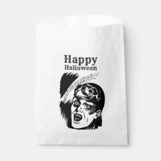 Sachets En Papier Homme de bande dessinée rétro hurle Texte personna