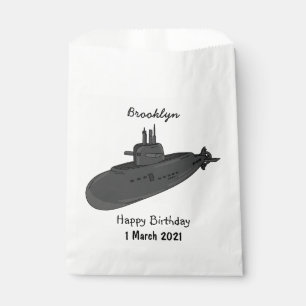 Sachets En Papier Illustration sous-marine
