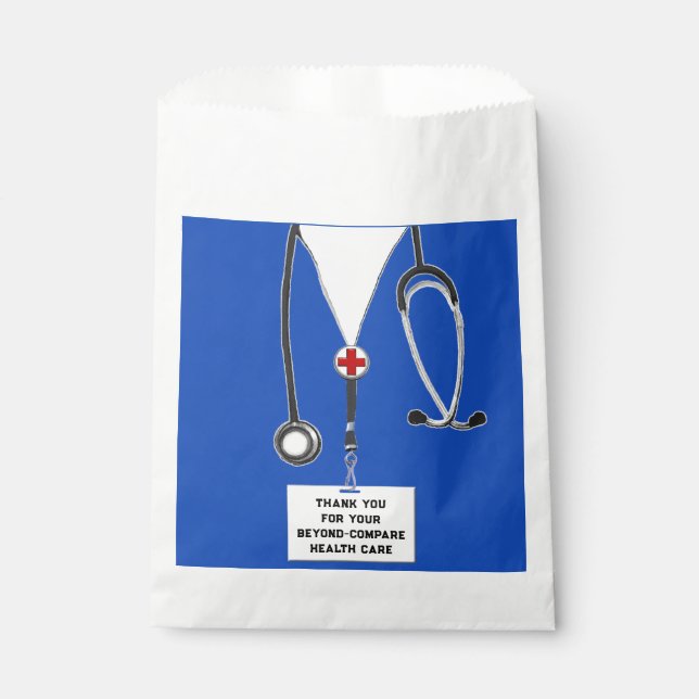 Sachets En Papier Infirmière Appréciation Favoriser Sac (Devant)