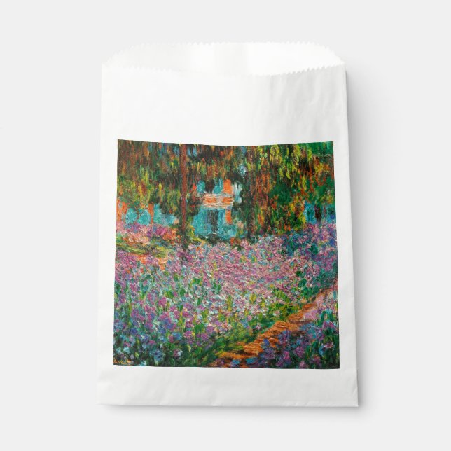 Sachets En Papier Irises Monet Garden Fleurs Giverny (Devant)
